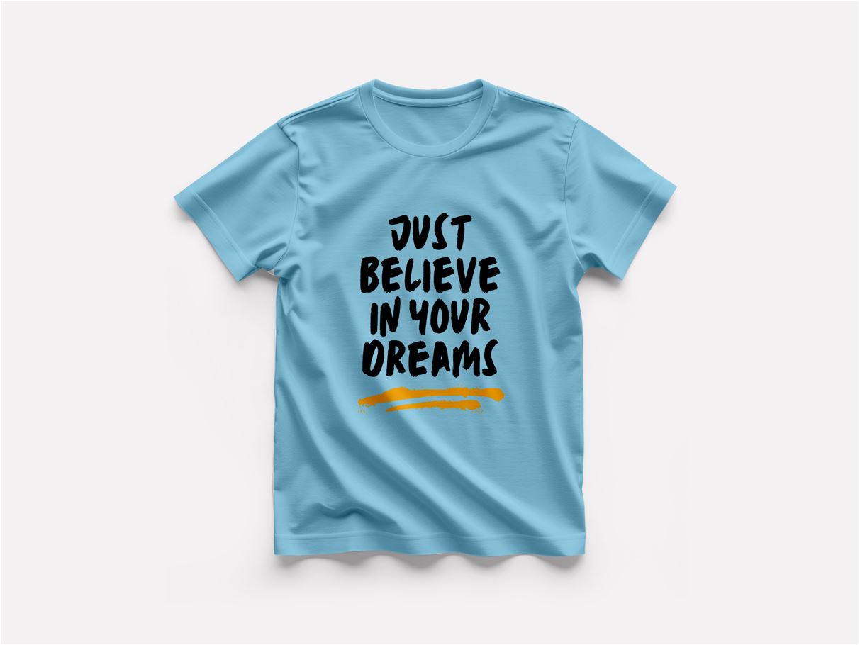 Believe - Round Neck T-Shirt