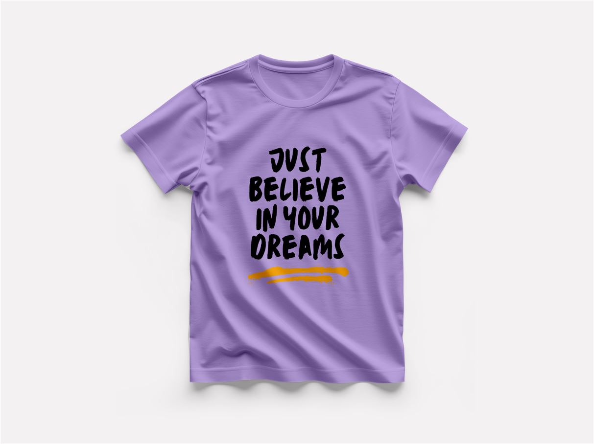 Believe - Round Neck T-Shirt
