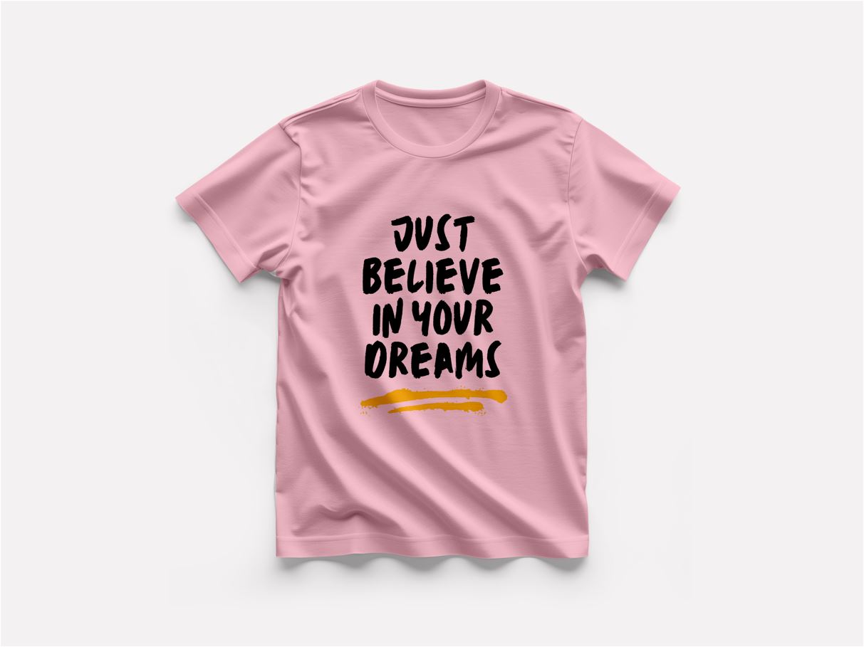 Believe - Round Neck T-Shirt