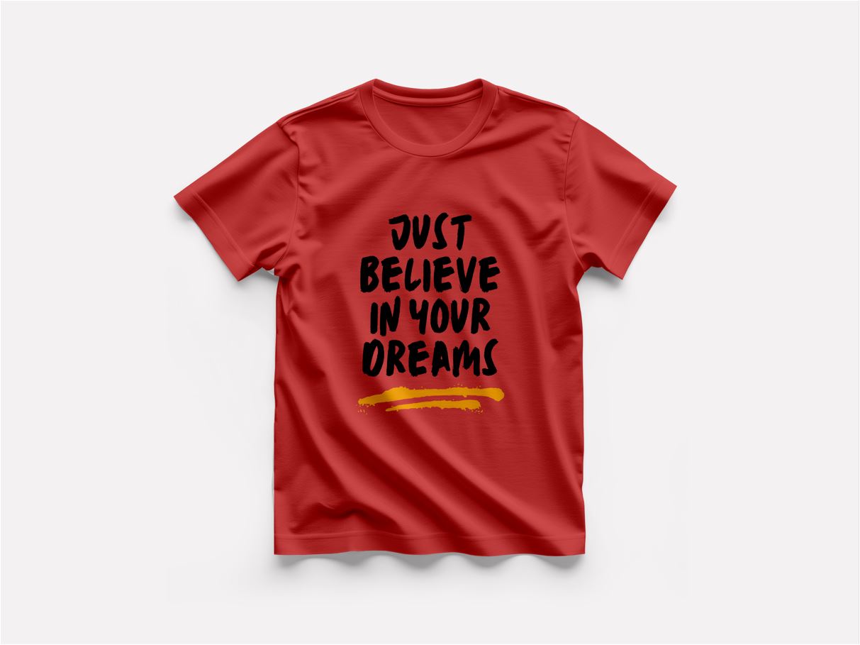 Believe - Round Neck T-Shirt