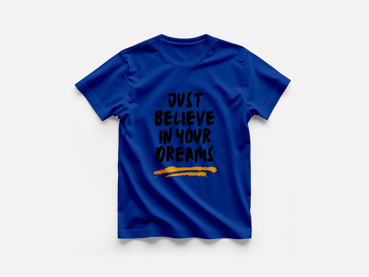 Believe - Round Neck T-Shirt