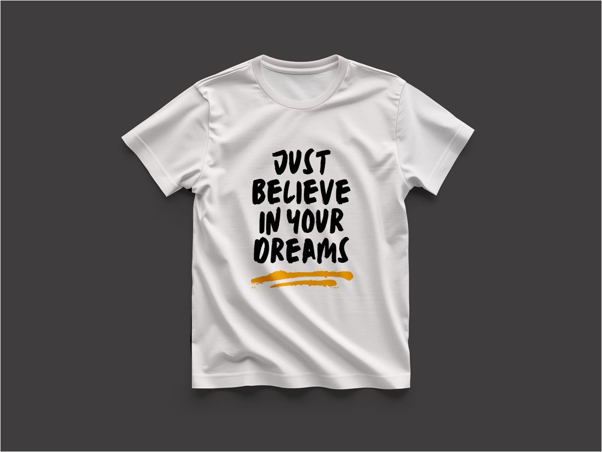 Believe - Round Neck T-Shirt