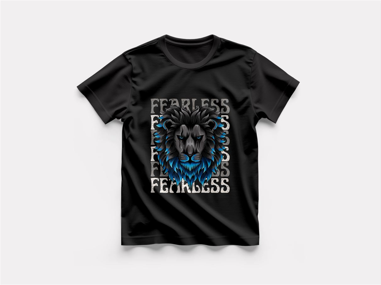 Fearless - Round Neck T-Shirt