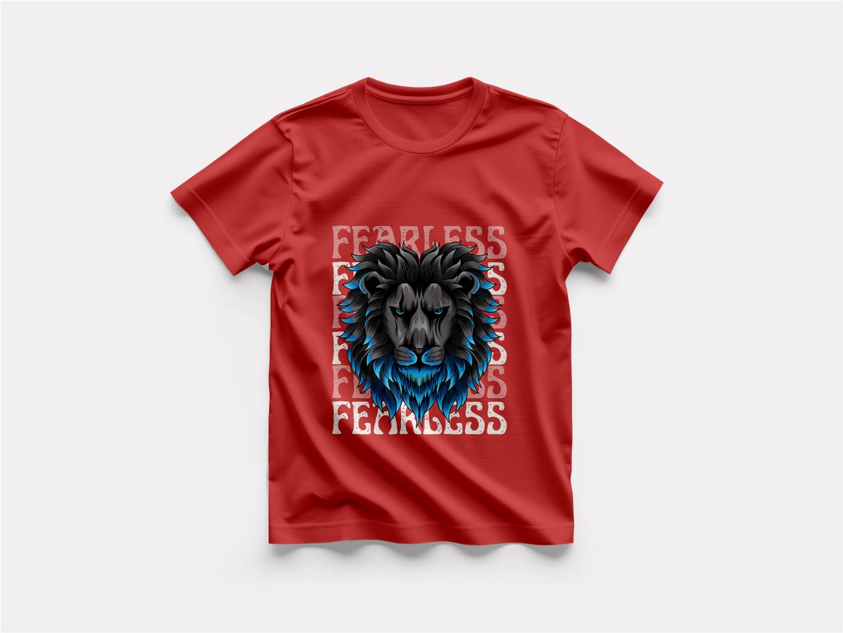 Fearless - Round Neck T-Shirt