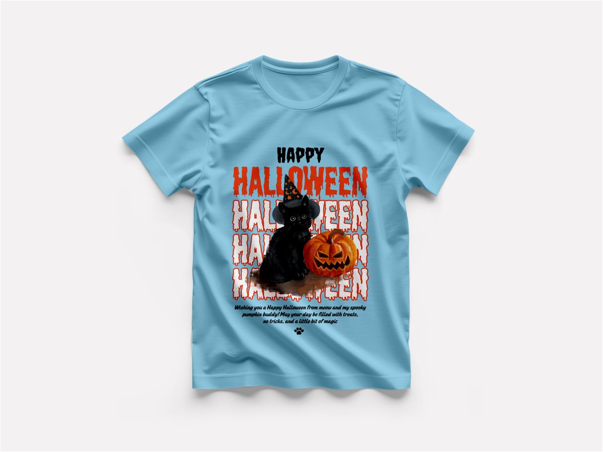Halloween - Round Neck T-Shirt