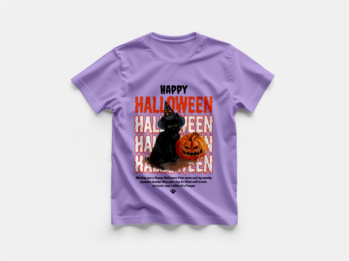 Halloween - Round Neck T-Shirt