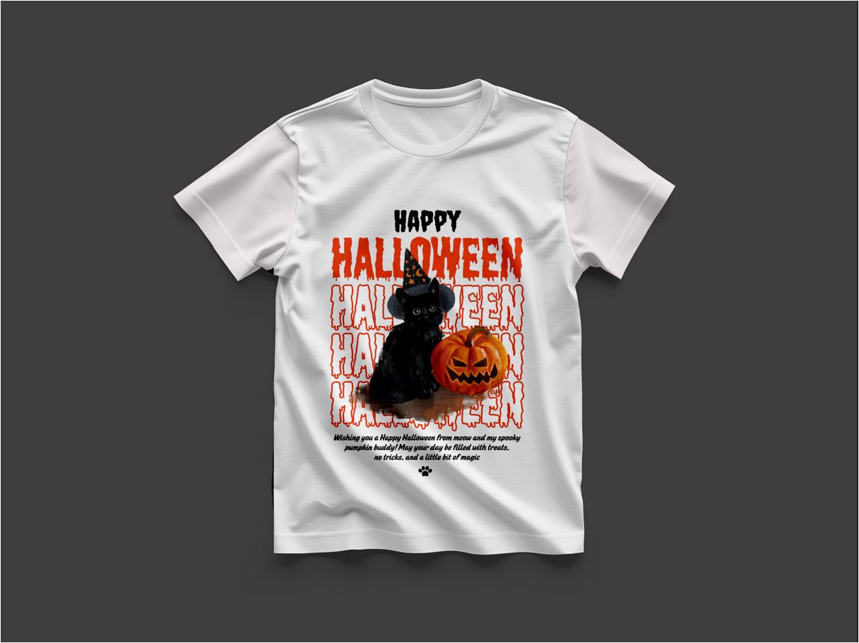 Halloween - Round Neck T-Shirt