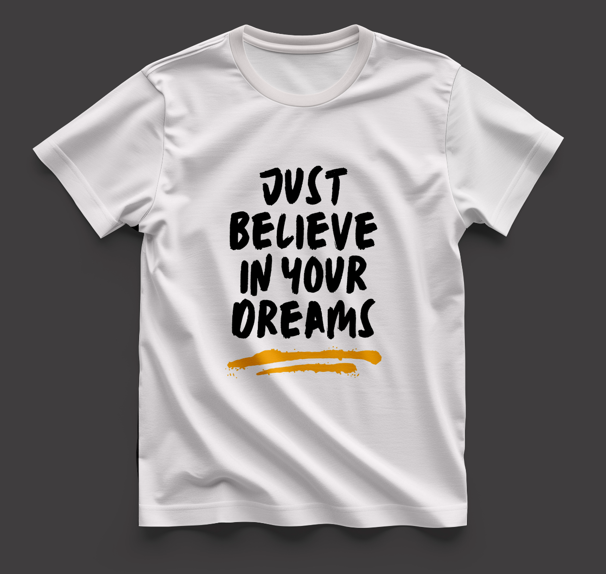 Believe - Round Neck T-Shirt