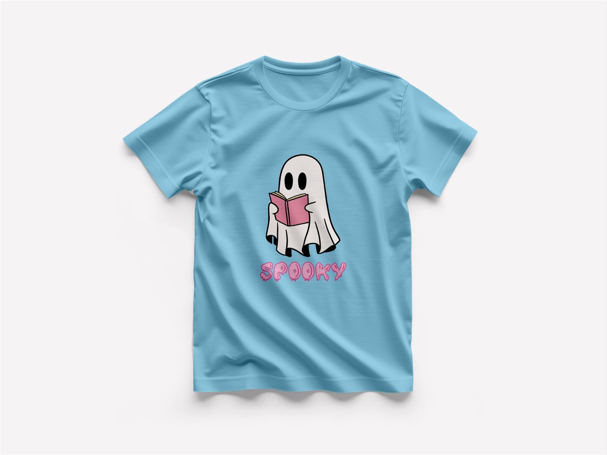 Spooky - Round Neck T-Shirt